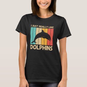 Koel dolfijn voor mannen Dolphins Beluga Whale S T-shirt