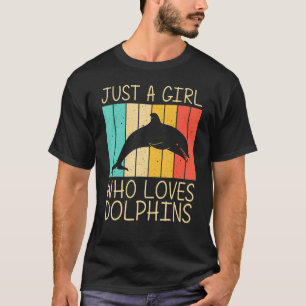 Koel dolfijn voor meisjes Kinder dolfijnen Beluga- T-shirt