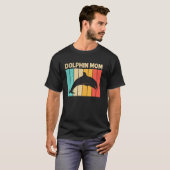 Koel dolfijn voor moeder dolfijnen Beluga walvis T-shirt (Voorkant volledig)