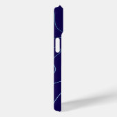 Koel donkerblauw lichtblauw golven iPhone / iPad h Case-Mate iPhone Case (Achterkant / Rechts)