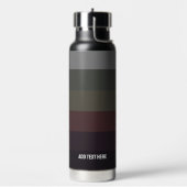 Koel donkerdere kleurencombinaties waterfles (Links)