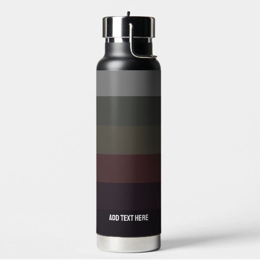 Koel donkerdere kleurencombinaties waterfles (Links)