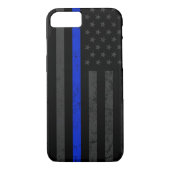 Koel donkere, verstoorde politiestijl Amerikaanse  Case-Mate iPhone Case (Achterkant)