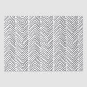 Koel Doodle Handmade Herringbone Boho Minimal Tissuepapier (Voorkant)