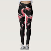Koel dragon Leggings 3 (Voorkant)