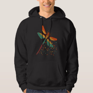 Koel Dragonfly voor mannen, insekte Dragonfly Hoodie