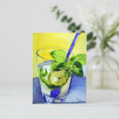 Koel Drink Briefkaart (Staand voorkant)
