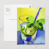 Koel Drink Briefkaart (Voorkant / Achterkant)