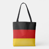 Koel Duitsland vlag-Mode Tote Bag (Achterkant)