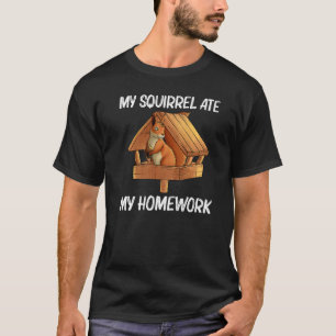 Koel eekhoorn voor kinderen jongens Chipmunk Zooke T-shirt