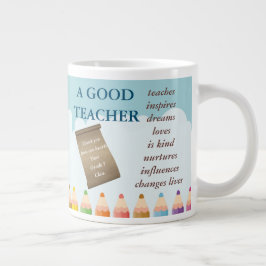 Koel een goede prijs voor docenten Dank u wel Grote Koffiekop