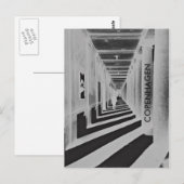 Koel een moderne, unieke vrouw uit Kopenhagen Briefkaart (Voorkant / Achterkant)