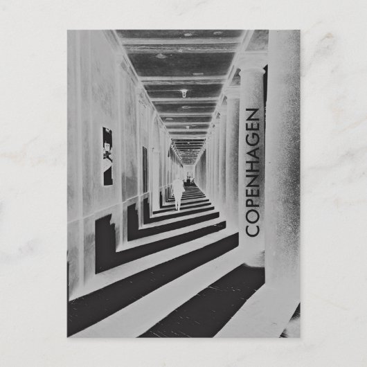 Koel een moderne, unieke vrouw uit Kopenhagen Briefkaart (Voorkant)