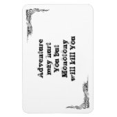 Koel een simpele wijsheidfilosofie die je zegt magneet (Verticaal)