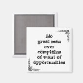 Koel een simpele wijsheidsfilosofie die zin t magneet (Voorkant / Achterkant)