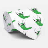 Koel een vreemde nerdy caterler met een glazen pat stropdas (Opgerold)