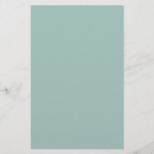 Koel eendenei-blauw - voeg eigen tekst, afbeelding briefpapier (Voorkant)