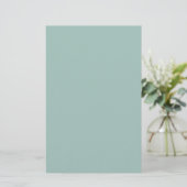 Koel eendenei-blauw - voeg eigen tekst, afbeelding briefpapier (Staand voorkant)