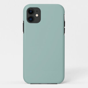 Koel eendenei-blauw - voeg eigen tekst, afbeelding iPhone 11 hoesje