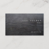 Koel eenvoudig - zwart - Abstract Visitekaartje (Voorkant)