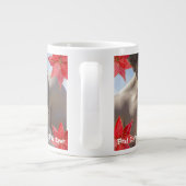 Koel eerste Kerstmis met beste pa-foto ooit Grote Koffiekop (Achterkant)