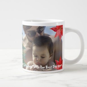 Koel eerste Kerstmis met beste pa-foto ooit Grote Koffiekop