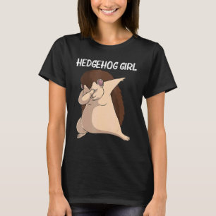 Koel egel voor meisjes Kinder rillingen tuin a T-shirt