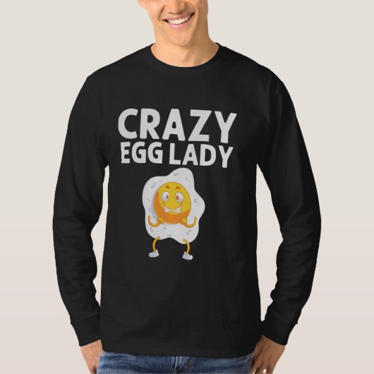 Koel Ei Voor Vrouwen Moeder Gebakken Gepocheerde E T-shirt (Voorkant)