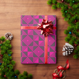 Koel eigentijds klassiek decoratief bruidsdouche cadeaupapier