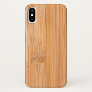 Koel elegant lichtbruin bamboehout Case-Mate iPhone case