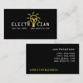 Koel Elektrische Bouwnijverheid Visitekaartje (Voorkant / Achterkant)