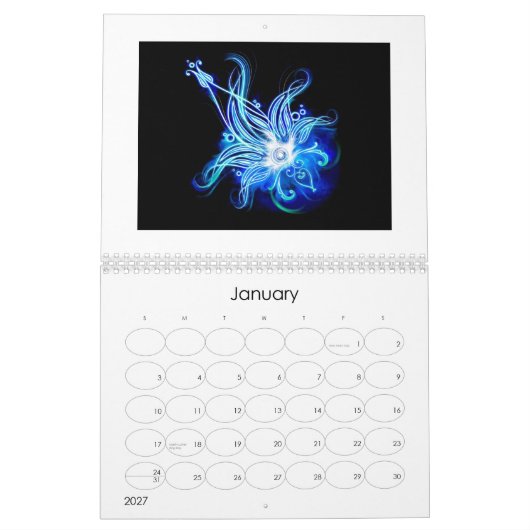 Koel en funky kalender (Jan 2027)