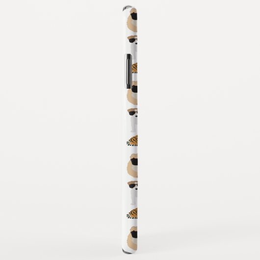 Koel- en funny-dieren die een zonnebril dragen Case-Mate iPhone case (Achterkant/rechts)