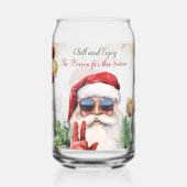 Koel en geniet van blikvormig glas (Achterkant)