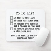 Koel- en grappige List Mousepad Muismat (Met muis)