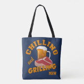 Koel- en grillzakken tote bag (Achterkant)