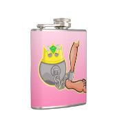 Koel en ketting heupfles (Rechts)