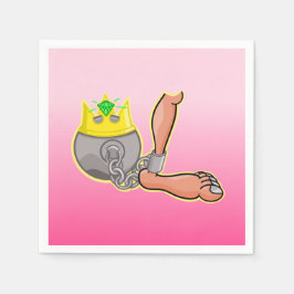 Koel en ketting servetten