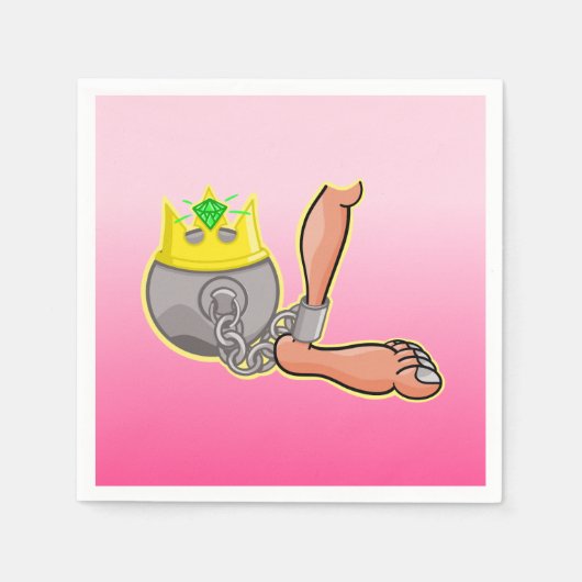 Koel en ketting servetten (Voorkant)