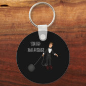 Koel en ketting sleutelhanger (Voorkant)