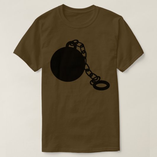 Koel en ketting t-shirt (Design voorkant)