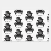 Koel- en klassieke auto op maat inpakpapier vel (Voorkant 3)