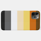 Koel en Klassieke Beer Pride Vlag Case-Mate iPhone Case (Achterkant (horizontaal))