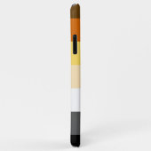 Koel en Klassieke Beer Pride Vlag Case-Mate iPhone Case (Achterkant/rechts)