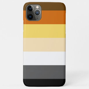 Koel en Klassieke Beer Pride Vlag iPhone 11 Pro Max Hoesje