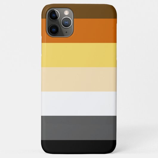 Koel en Klassieke Beer Pride Vlag Case-Mate iPhone Case (Achterkant)