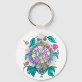 Koel en kleurrijke droomcatcher sleutelhanger (Voorkant)