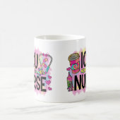 Koel- en kleurrijke ICU-verpleegsters groot Koffiemok (Center)
