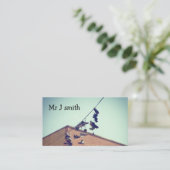 Koel en ongebruikelijke visitekaartjes (Staand voorkant)