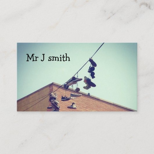 Koel en ongebruikelijke visitekaartjes (Voorkant)